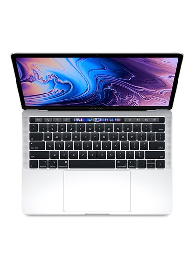MacBook Pro Touch Bar Laptop With 13.3-Inch Display, Core i5 Processor/8GB RAM/256GB SSD/Intel Iris Plus Graphics 655 Silver UAE Noon UAE | kanbkam