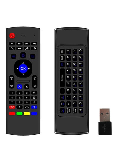 Buy 2.4Ghz Wireless Remote Control Keyboard For XBMC Android TV Box Black in Egypt