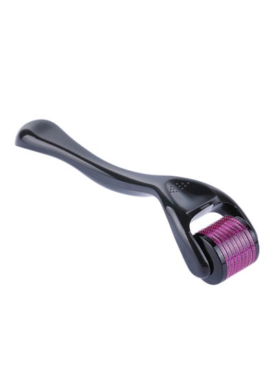 Buy 540 Micro Titanium Alloy  Needle Derma Skin Roller Black/Pink in UAE