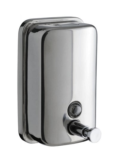 Buy Wall Mounted Soap Dispenser Silver in Saudi Arabia