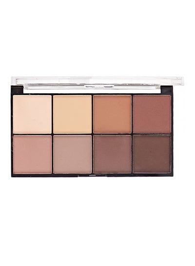 Buy 8-Shades Matte Eyeshadow Palette Multicolour 01 in UAE