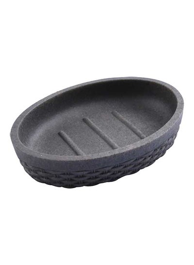 Buy Nest Anthracite Soap Dish Grey in Saudi Arabia