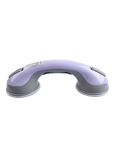 Buy Grab Bar With Power Suction Grey/Purple 11inch in Saudi Arabia