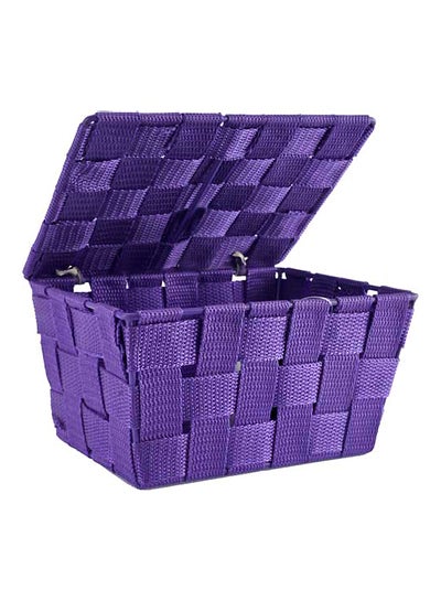 Buy Adria Storage Basket Purple in Saudi Arabia