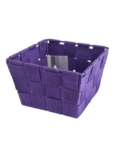 Buy Adria Storage Basket Purple in Saudi Arabia