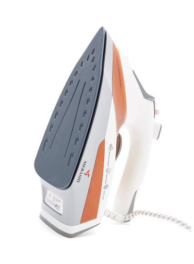 Buy Steam Iron 2000W 2000.0 W ME-SIR5007 Beige/Orange/Silver in UAE