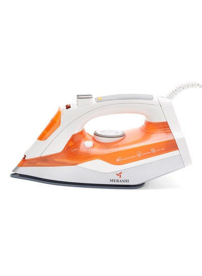 Buy Steam Iron 2000W 2000.0 W ME-SIR5003 Orange/White/Grey in UAE