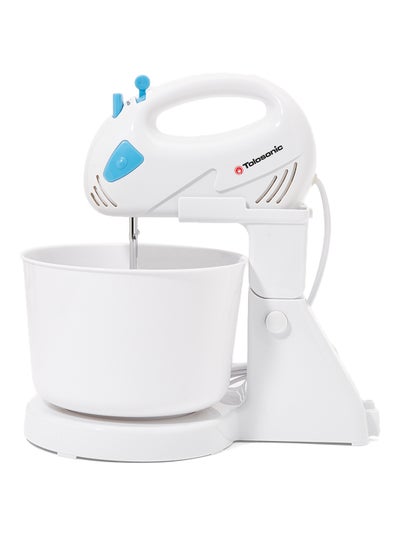 Buy Stand Mixer 120W 120.0 W TS-HM1001PW White/Blue in UAE