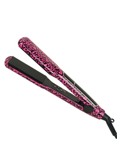 Buy Turbo 500 Straightener Pink Leopard 22centimeter in Saudi Arabia