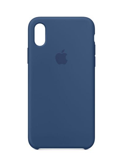 Buy Protective Case Cover For Apple iPhone X Blue in Saudi Arabia