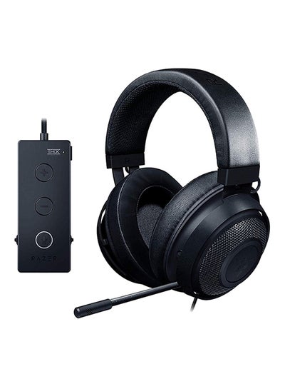 Kraken Tournament Gaming Headset THX Spatial Audio Control Black Black 