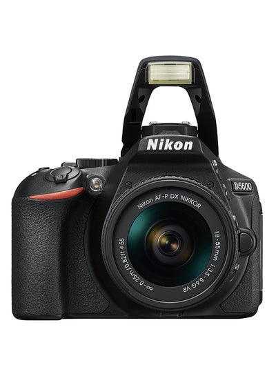 Buy D5600 DSLR With AF-P DX NIKKOR 18-55mm f/3.5-5.6G VR Lens 24.2MP,Built-in Wi-Fi, NFC And Bluetooth in Egypt