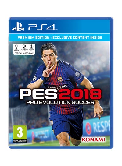 Buy Pes 2018 Pro Evolution Soccer (Intl Version) - Sports - PlayStation 4 (PS4) in Egypt