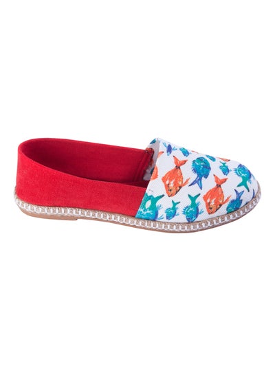 Buy Anemoss Aquarium Slip-On Sneaker Red/White/Blue in UAE