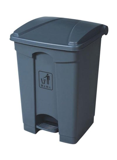 Buy Garbage Bin Grey 50x41x82centimeter in Saudi Arabia