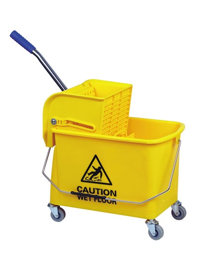 Buy Mop Wringer Yellow 36x27x67cm in Saudi Arabia