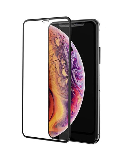 Buy Tempered Glass Screen Guard For Apple iPhone XS Max Clear in Saudi Arabia
