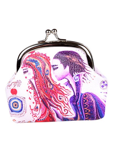 Buy Love Coin Purse White/Purple/Red in UAE