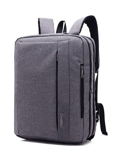 Buy Convertible Multi-Functional Laptop Briefcase Grey in Saudi Arabia