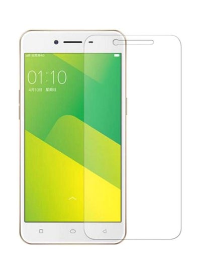 Buy Tempered Glass Screen Protector For Oppo A37 Clear in UAE