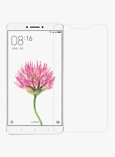 Buy Tempered Glass Screen Protector For Xiaomi Mi Max Clear in UAE