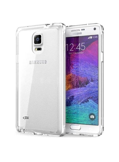 Buy 2-Piece Protective Case Cover For Samsung Galaxy Note 4 Clear in Saudi Arabia