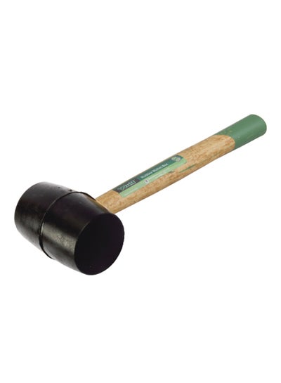 Buy Rubber Mallet Black/Beige/Green in UAE