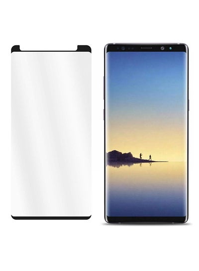 Buy Tempered Glass Screen Protector For Samsung Galaxy Note 9 Clear/Black in UAE