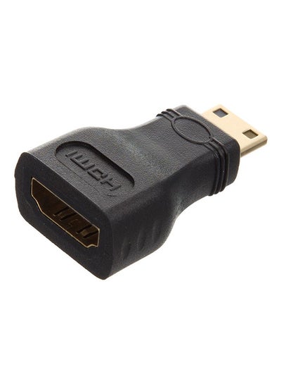 اشتري Male To Female Mini Hdmi Adaptor Black في السعودية