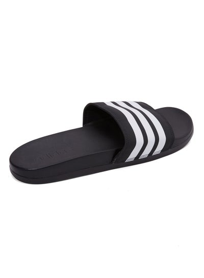 adidas adilette cloudfoam plus stripes slides