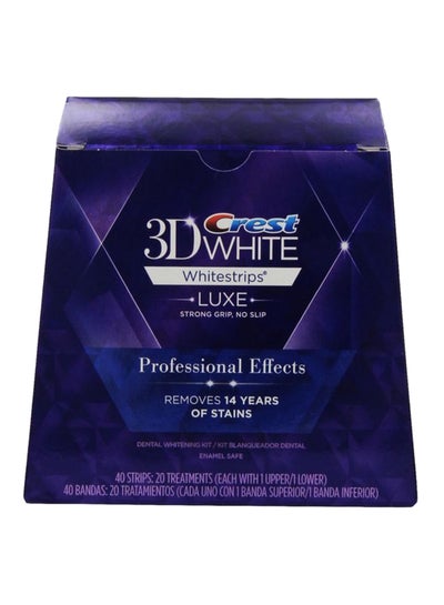 Crest 3D Whitestrips Professional Effects Teeth Whitening Kit, 40 + 8 Strips