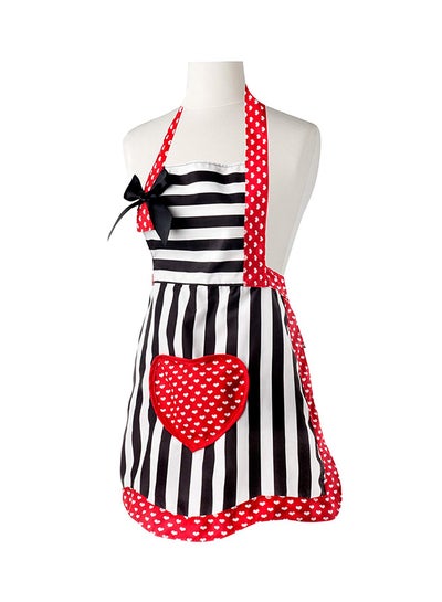 Buy I Children Apron With Head Cover Black/White/Red 0.2x42x52cm in Egypt