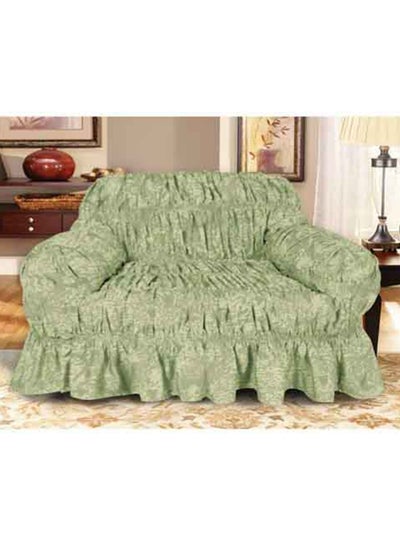 اشتري 1-Seater Sofa Cover Light Green في السعودية