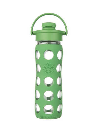 tronco 20oz Glass Tumbler Glass Water Bottle Straw Silicone Protective  Sleeve Bamboo Lid - BPA Free (Gress)