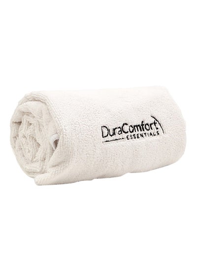 Buy Microfiber Head Towel White 41x19inch in UAE