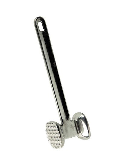 Buy Aluminium Meat Tenderizer Silver 11x3x2inch in UAE