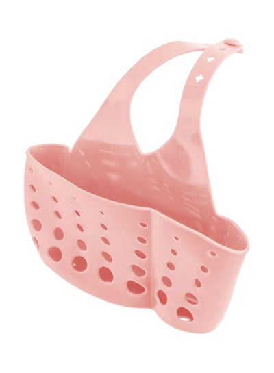 Buy Kitchen Sink Hanging Basket Pink 21.5x8centimeter in Saudi Arabia