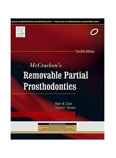 Buy McCracken's Removable Partial Prosthodontics Paperback English by Alan B. Carr - 2010 in Egypt