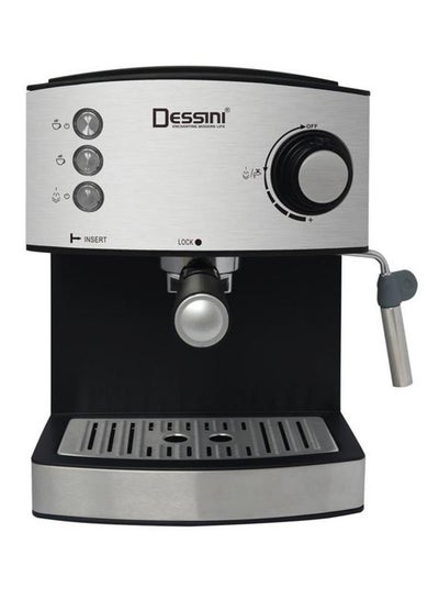 Buy Super Automatic Powder Espresso Machine Model 111 DEM111 Black/Silver in UAE