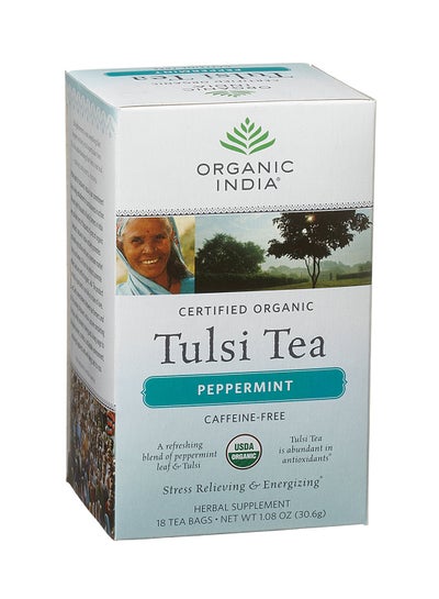 Buy Tulsi Peppermint Tea Bags 30.6grams in UAE