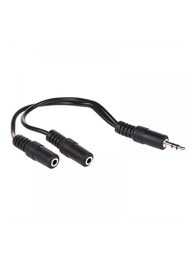 Buy Mini Jack Splitter Black in UAE