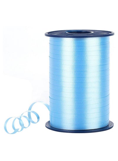 Buy Balloon And Gift Ribbon Roll Blue in UAE