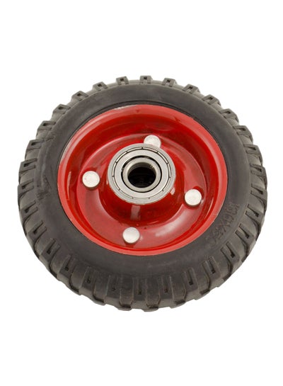 Buy Heavy Weight Caster Wheel Black/Red 6inch in Saudi Arabia