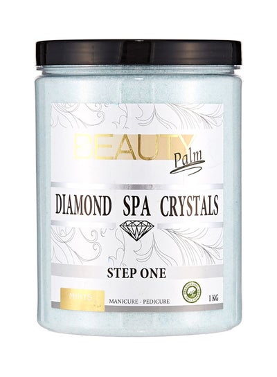 Buy Step One Manicure Pedicure Diamond Spa Crystal - Mint 1kg in UAE