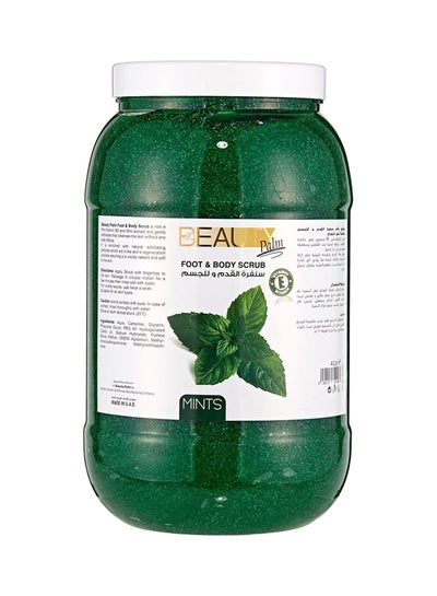 Buy Foot And Body Scrub - Mint Green 4Liters in UAE