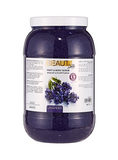 Buy Foot And Body Scrub - Lavender Purple 4Liters in UAE