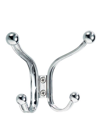 Buy Set Of 2 York Lyra Garment Hook Silver in UAE