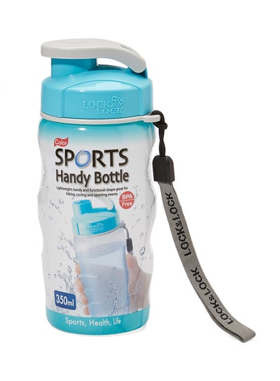 Buy Sport Handy Water Bottle Blue/White 350ml in UAE