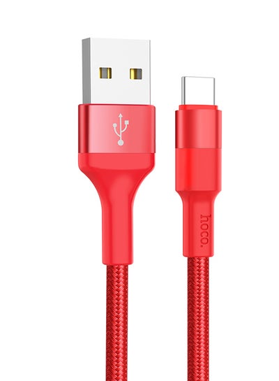 Buy XpressUSB Type-C Data Sync And Charging Cable Red in UAE