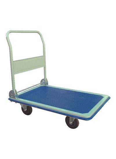 Buy Iron Loading Trolley Grey/Blue 300kg in UAE